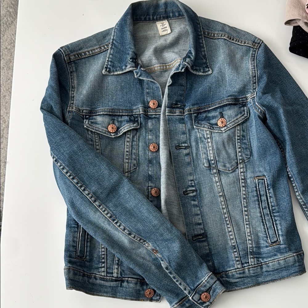 Classic Blue Denim Jean Jacket